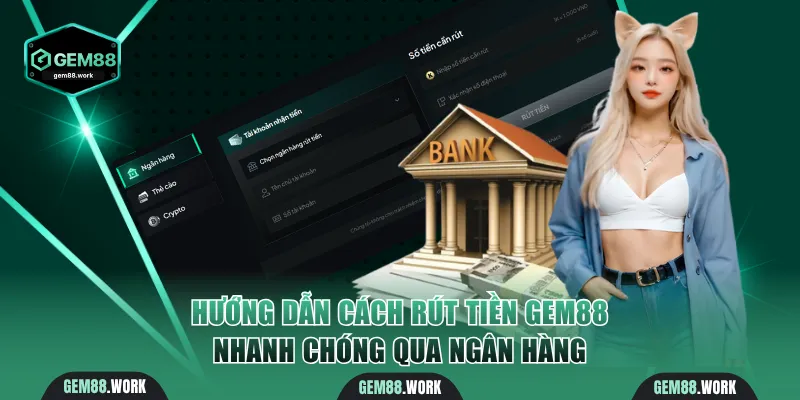 Hướng Dẫn Rút Tiền Gem88 An Toàn, Hoàn Tất Nhanh Chóng Hướng dẫn cách rút tiền Gem88 nhanh chóng qua ngân hàng